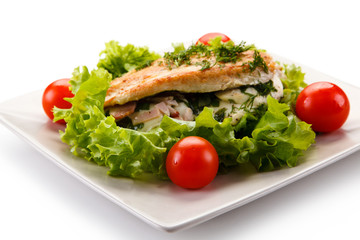 Stuffed chicken fillet
