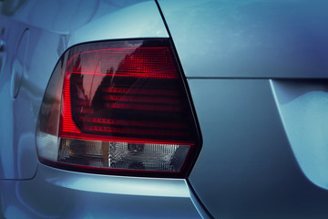 Obraz premium Back lights of car