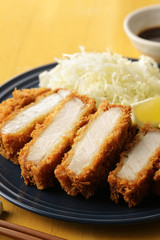 とんかつ　Japanese pork cutlet Tonkatsu