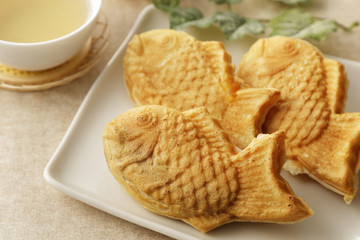 たい焼き　Japanese confectionery　Taiyaki