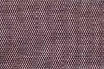 Brown textile background with checkered pattern, closeup. Structure of the fabric macro.