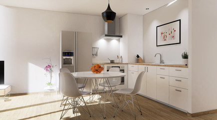 Perspective 3d cuisine