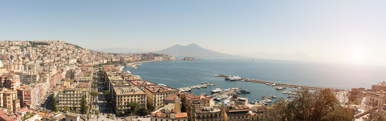 panoramic view of the Bay of Naples