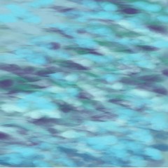 Abstract background of the sea blue flowing paint light and dark spots of the wave throughout the drawing