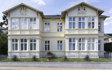 Fototapeta na wymiar Typical baltic sea architecture of Germany