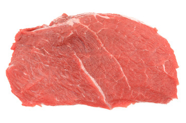 Veal on a white background