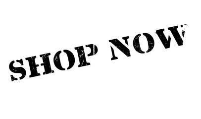 Shop Now rubber stamp. Grunge design with dust scratches. Effects can be easily removed for a clean, crisp look. Color is easily changed.