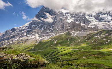 Swiss Alps -  Oberland - Monch, Eiger and Jungfrau area  