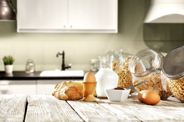 desk space and breakfast 