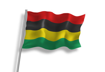 Drapeau de l'Ile Maurice en qualité vectorielle 