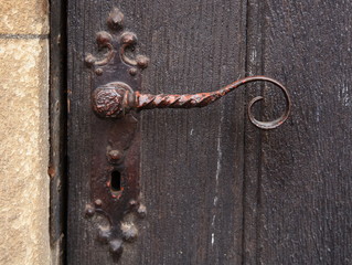 The beautiful doorknob