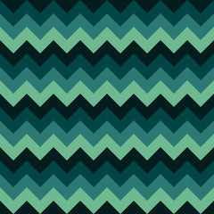 Chevron pattern seamless vector arrows geometric design colorful dark green turquoise teal aqua blue