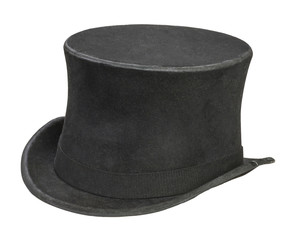 Top hat, black