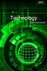 Abstract technology background