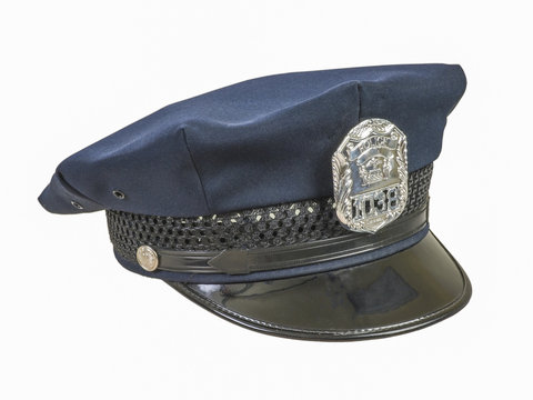8 Point Police Cap Hat