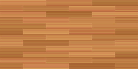 Brick bond parquet - vector illustration of a typical parquetry pattern - seamless extension of this wooden segment in all directions possible.