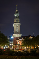Fototapeta premium St. Michaelis Kirche Hamburg