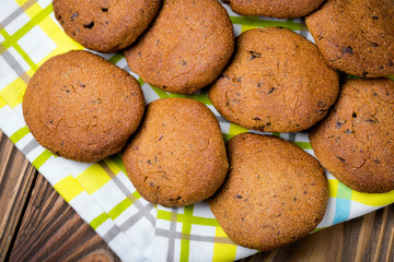Delicious homemade healthy vegan cookies