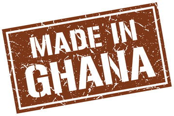 made in Ghana stamp