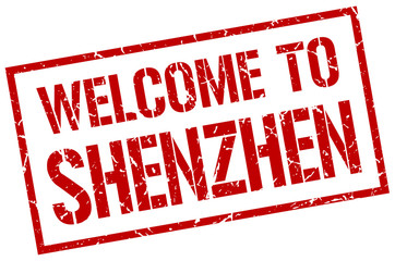 welcome to Shenzhen stamp