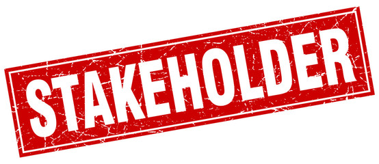 stakeholder square stamp