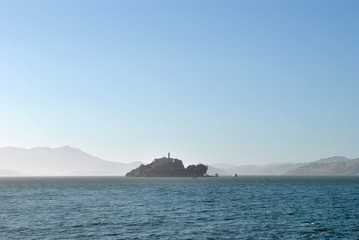 Alcatraz Island Viewed from San Francisco