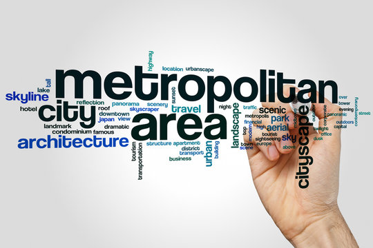 Metropolitan Area Word Cloud