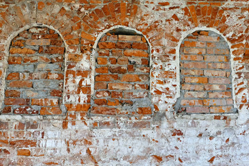 old brick walls
