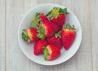 Strawberries in a Bowl