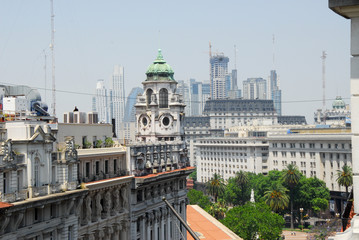 Fototapeta premium Puerto Madero from a Terrace