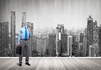 Man of engineering profession