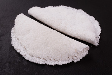 Casabe (bammy, beiju, bob, biju) - flatbread of cassava (tapioca)
