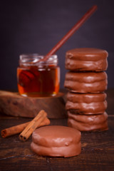 Brazilian honey cookie pao de mel