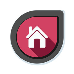 Home button icon illustration