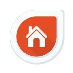 Home button icon illustration