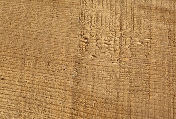 raw wood with grain in evidence photographed close up