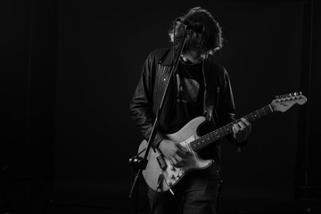 Obraz premium Guitarist In Action