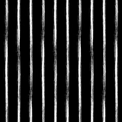 Seamless vector grunge geometrical pattern with hand drawn lines. Endless background with horizontal stripes Graphic design, grungy print for wrappinh, web, surface, wallpaper