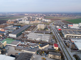 Garching Luftaufnahme