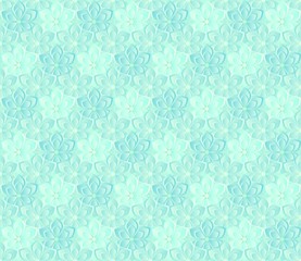 Fototapeta premium Floral background, seamless pattern