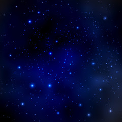 Abstract cosmos background with stars