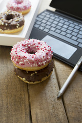 Breakfast in the office