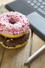 Breakfast in the office