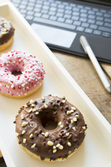 Breakfast in the office