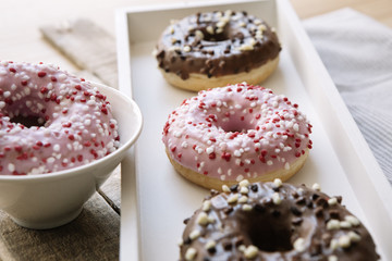 Donuts breakfast