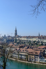 Stadt Bern Skyline - Hauptstadt der Schweiz