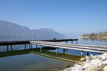 Obraz premium le lac du bourget