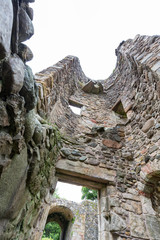 Naklejka premium Remains of Castle Campbell near Dollar, Scotland.