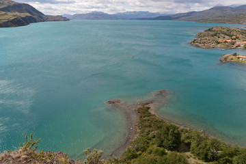 Lake in Torres Del Paine National Park, Patagonia, Chile