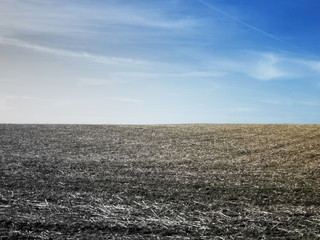 Ackerbau Feld Landschaft Hintergrund